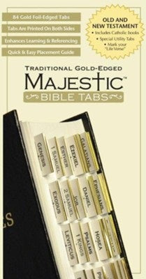 Edged Bible Tabs - Gold