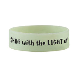 Shine with the Light of Jesus Neon Wristband