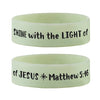 Shine with the Light of Jesus Neon Wristband